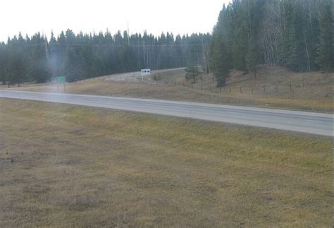 Alberta Highway Camera Near Hwy 16 West Of Hwy 47 Near Edson