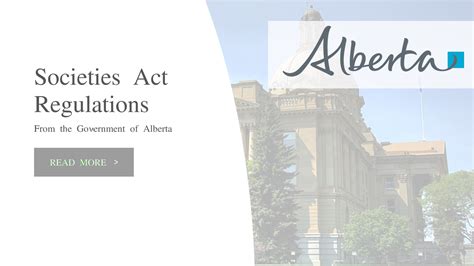 Alberta Societies Act: Registration Simplified