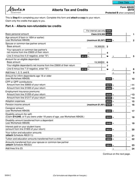 Alberta Tax And Credits