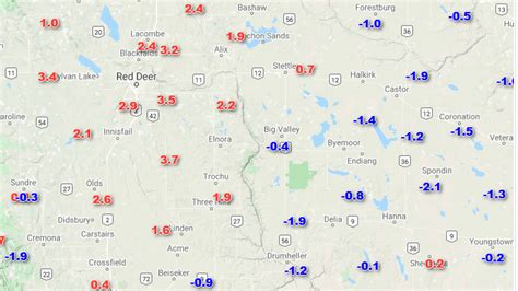 Alberta Weather Stations: Forecast Alerts