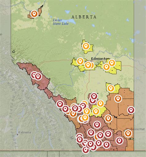 Alberta Wildfires Map 2024 Wilie Julianna