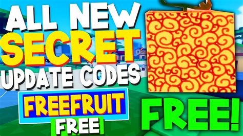 All 6 New Free Fruit Codes In One Fruit Simulator Codes Roblox One