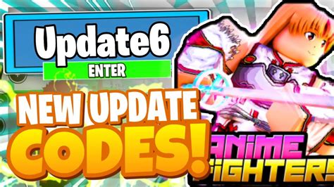 All 8 New Update Op Codes In Anime Fighters Roblox Anime Fighters