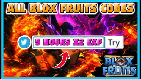 All Blox Fruit Codes