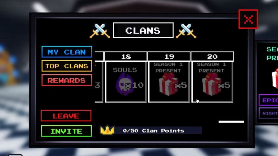 All Clan Rewards In Five Nights Td And How To Get Them