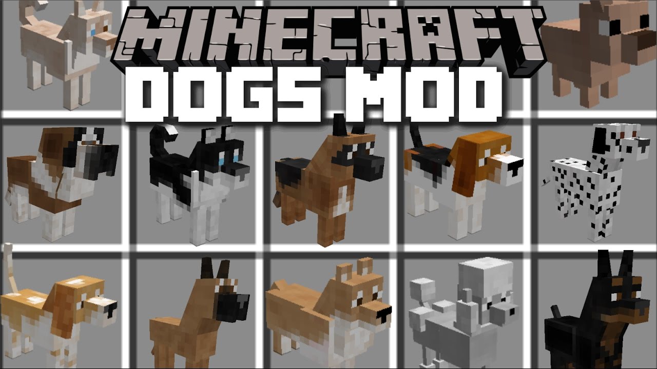 All Dog Breeds Minecraft