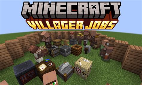 All Minecraft Villager Job Blocks Aslomrs