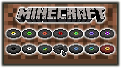 All Music Discs Minecraft: Collect Them