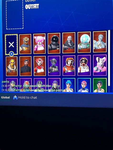 All My Skins In Fortnite Battle Roylae Fortnite Battle Royale Armory