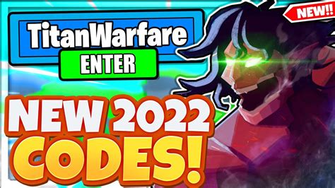 All New Secret Codes In Titan Warfare Codes Roblox Titan Warfare