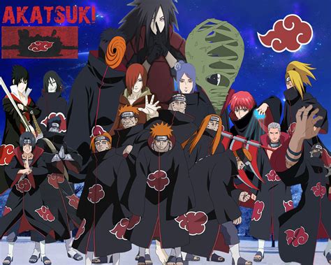 All Of Akatsuki Members