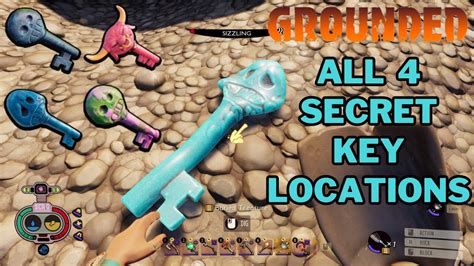 All Secret Keys And Chest Locations Grounded