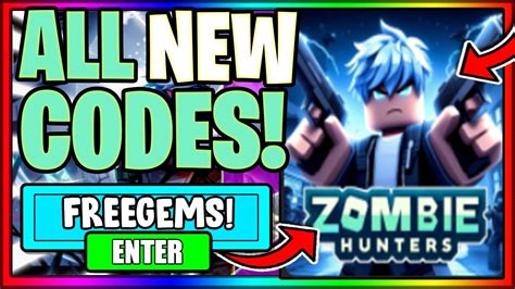 All Working New Codes For Zombie Hunters All Codes Roblox Zombie