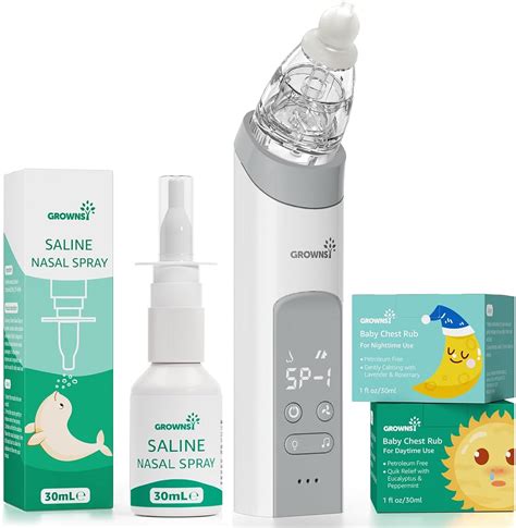 Amazon Com Grownsy Breathe Easy Kit With Nasal Aspirator For Baby