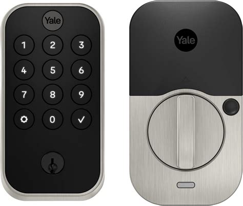 Amazon Com Yale Assure Lock With Z Wave Satin Nickel Smart Keypad