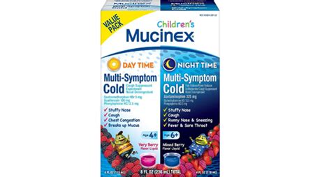 Amazon Mucinex Children S Day Night Cold Relief Just 12 36