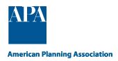 American Planning Association Jobs