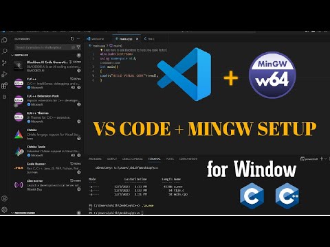 Amp Quot Vscode Mingw Setup Code Mastery Unleashed Amp Quot Youtube