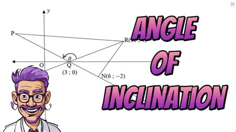 Analytical Geometry Angle Of Inclination Youtube