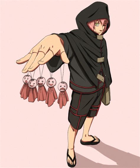 Anime Male Pink Hair Puppets Naruto Oc Rpg Naruto Naruto Oc Naruto