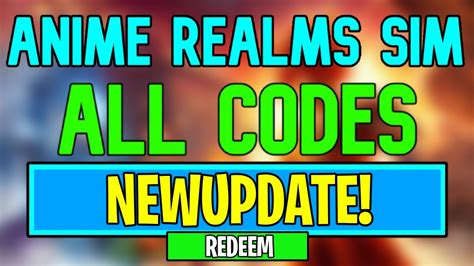 Anime Realm Codes Unlocked: Exclusive Access