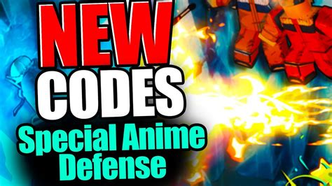 Anime Special Defense Codes