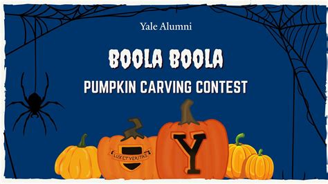 Announcing The Boola Boola Pumpkin Carving Contest Yale Alumni