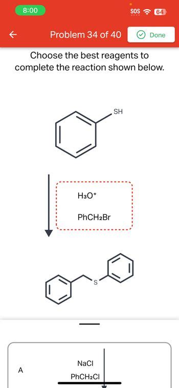 Answered Choose The Best Reagents To Complete The Reaction Shown Below