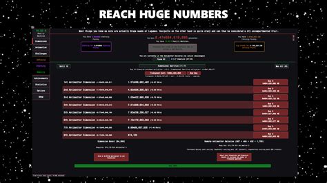 Antimatter Dimensions 113