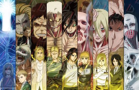 Aot All Titans