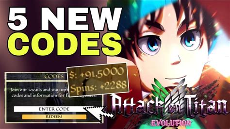 Aot Evo Codes: Unlock Exclusive Rewards