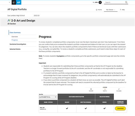 Ap Digital Portfolio: Simplify Student Assessment