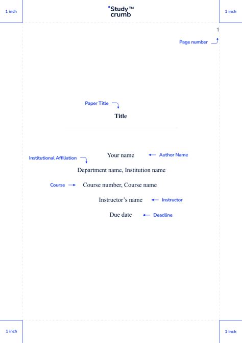 Apa Title Page Full Guide On Formatting 2022