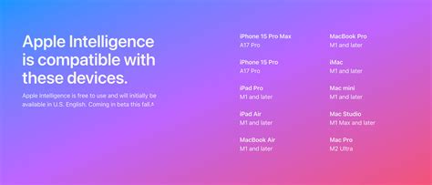 Apple Intelligence: Compatible Devices Explained