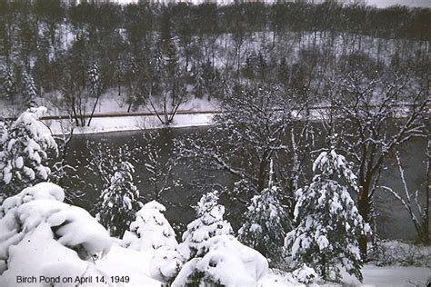 April Weather At Eloise Butler Wildflower Garden 1907 To 2018