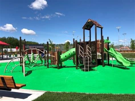 Arrkann Spray Park And Playground In Ardrossan Family Fun Edmonton