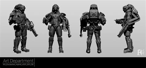 Artstation Edge Of Tomorrow 3D Exosuit Concept Art