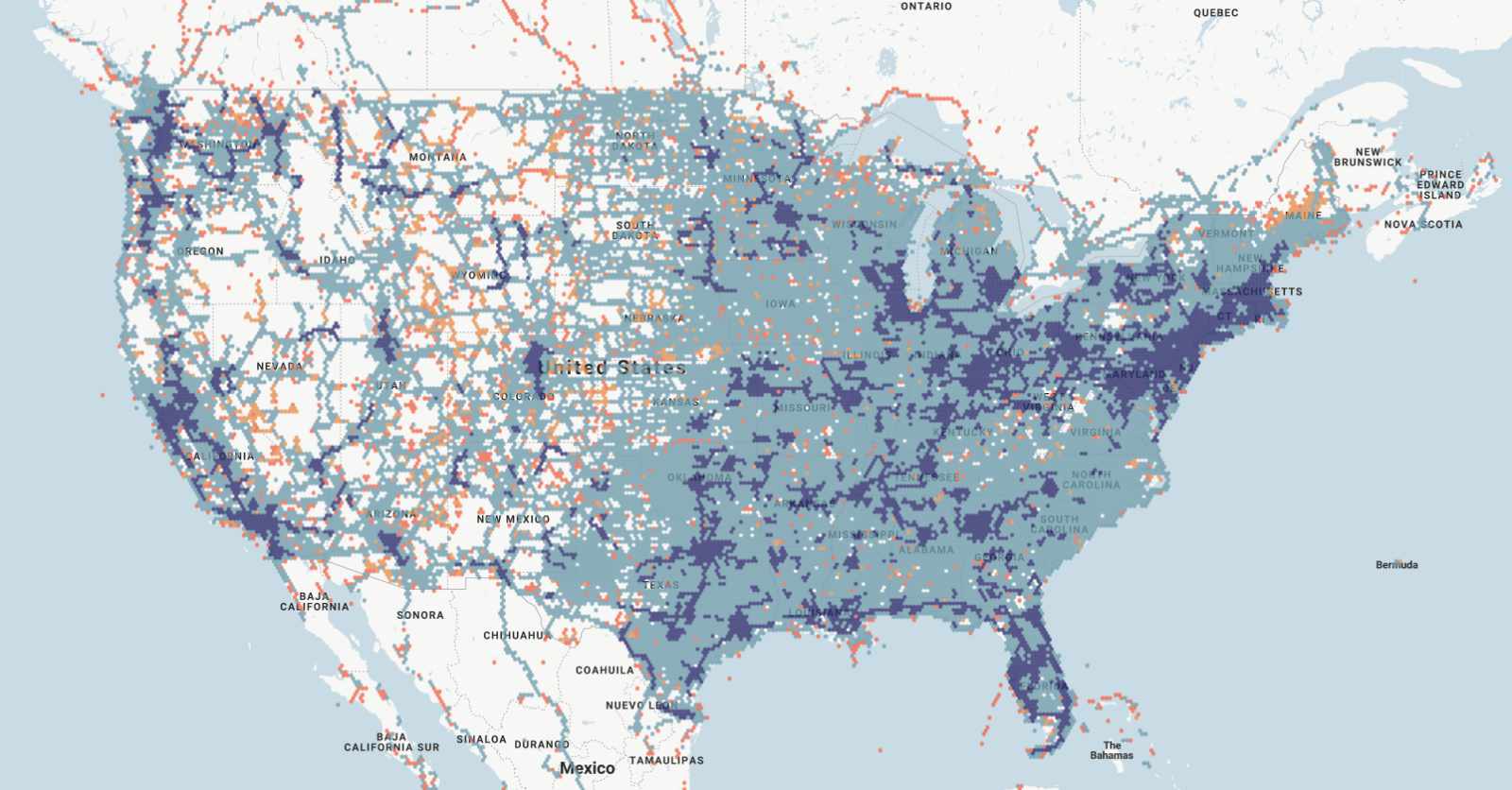 At 5G Bands: Better Network Coverage