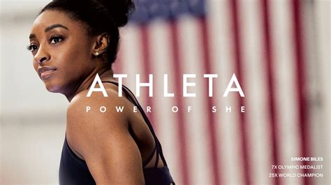 Athleta Features Simone Biles In First Tv Commercial