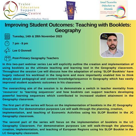 Aut23 186 Improving Student Outcomes Teaching With Booklets Geography