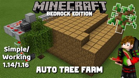 Auto Tree Farm Minecraft Project