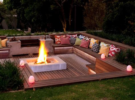 Backyard Fire Pit Ideas And Designs For Your Yard Deck Or Patio