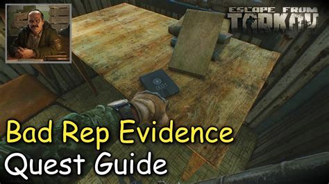 Bad Rep Evidence 0 12 Prapor G Revi Escape From Tarkov T Rk E Youtube