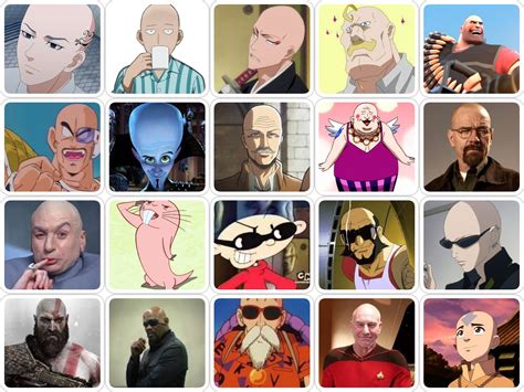 Bald Characters