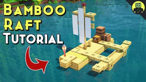 Bamboo Raft Minecraft Decorations Minecraft Minecraft Designs