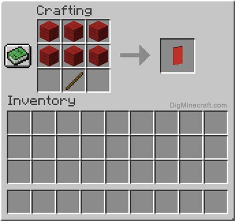 Banners In Minecraft Recipes