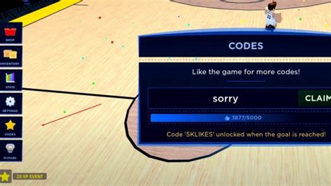 Basketball Legend Codes