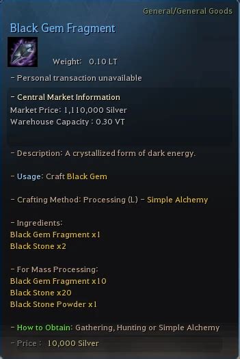 Bdo Life Mastery Series Alchemy Mastery Grumpyg