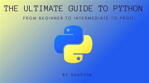 Become A Python Pro 10 Tips For Beginners And Intermediate Users By