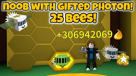 Bee Swarm Simulator Unlock The Photon Bee Youtube